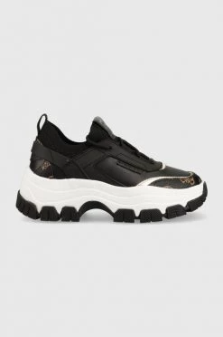 Γυναικεία Sneakers Αθλητικά Guess , χρώμα: μαύρο