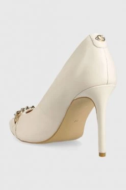 Γυναικεία Τακούνια Δερμάτινες γόβες Guess Pinta μπεζ -Guess Κατάστημα unnamed file 1005