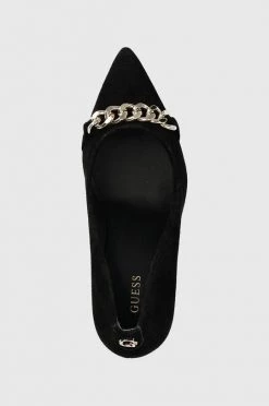 Γυναικεία Τακούνια Γόβες σουέτ Guess χρώμα: μαύρο -Guess Κατάστημα unnamed file 1036