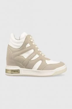 Γυναικεία Sneakers Αθλητικά Guess Lisa γκρι