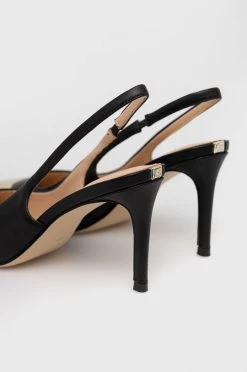 Γυναικεία Τακούνια Δερμάτινες γόβες Guess Aleksa μαύρο -Guess Κατάστημα unnamed file 1065