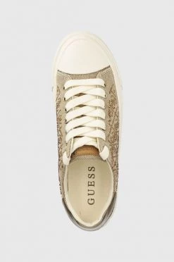 Γυναικεία Χαμηλά Πάνινα παπούτσια Guess Jianaa μπεζ -Guess Κατάστημα unnamed file 1075