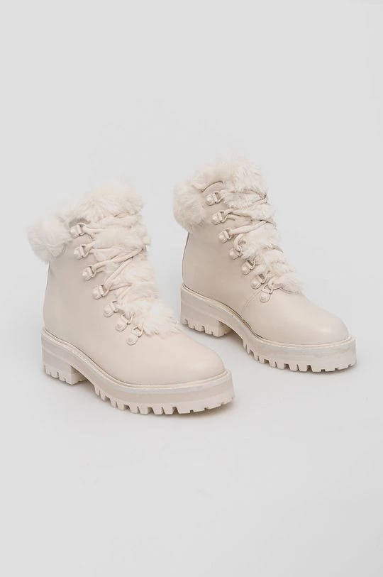 Γυναικεία Μποτάκια εργασίας Guess Issa μπεζ 4 Γυναικεία Μποτάκια εργασίας Guess Issa μπεζ - Image 2