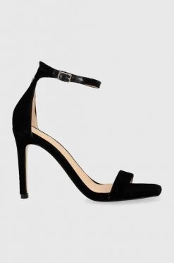 Γυναικεία Πέδιλα με τακούνι Σανδάλια Guess Devon2 μαύρο