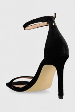 Γυναικεία Πέδιλα με τακούνι Σανδάλια Guess Devon2 μαύρο -Guess Κατάστημα unnamed file 1163