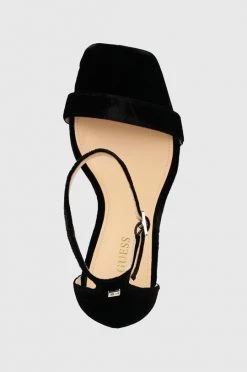 Γυναικεία Πέδιλα με τακούνι Σανδάλια Guess Devon2 μαύρο -Guess Κατάστημα unnamed file 1164