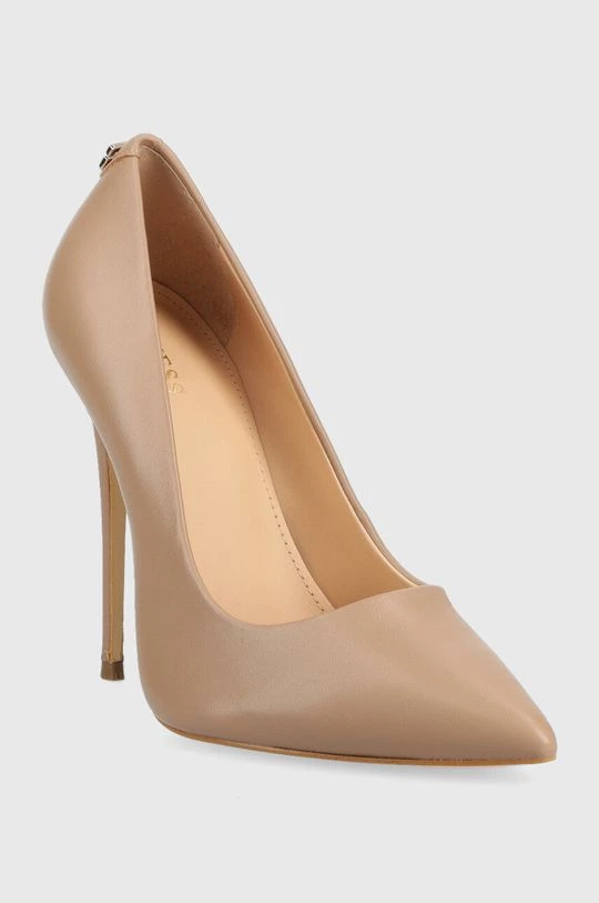 Γυναικεία Τακούνια Δερμάτινες γόβες Guess Felyx5 μπεζ 4 Γυναικεία Τακούνια Δερμάτινες γόβες Guess Felyx5 μπεζ - Image 2