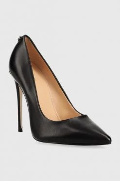 Γυναικεία Τακούνια Δερμάτινες γόβες Guess Felyx5 μαύρο -Guess Κατάστημα unnamed file 1186