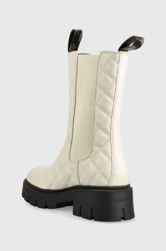 Γυναικεία Μποτάκια Δερμάτινες μπότες τσέλσι Guess Serlen χρώμα: μπεζ 5 Γυναικεία Μποτάκια Δερμάτινες μπότες τσέλσι Guess Serlen χρώμα: μπεζ - Image 3