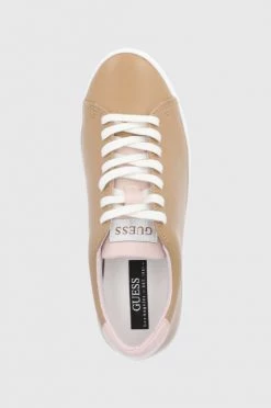 Γυναικεία Sneakers Δερμάτινα παπούτσια Guess καφέ -Guess Κατάστημα unnamed file 1332