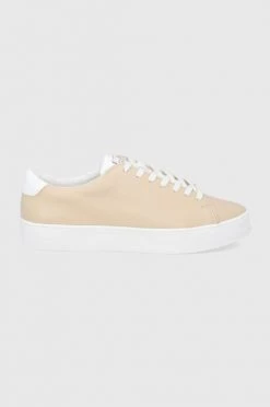 Γυναικεία Sneakers Δερμάτινα παπούτσια Guess διάφανο