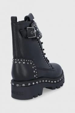 Γυναικεία Μποτάκια εργασίας Guess χρώμα: μαύρο -Guess Κατάστημα unnamed file 1390