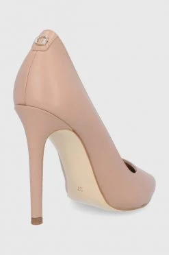 Γυναικεία Τακούνια Δερμάτινες μπότες Τσέλσι Guess μπεζ -Guess Κατάστημα unnamed file 1431