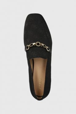 Γυναικεία Μοκασίνια Guess Marta μαύρο -Guess Κατάστημα unnamed file 1455