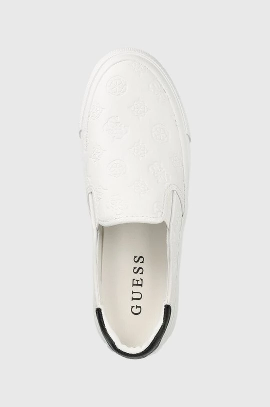 Γυναικεία Χαμηλά Πάνινα παπούτσια Guess Janiett άσπρο 6 Γυναικεία Χαμηλά Πάνινα παπούτσια Guess Janiett άσπρο - Image 4