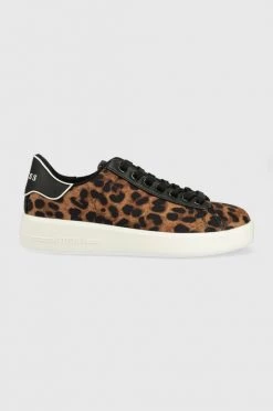 Γυναικεία Sneakers Αθλητικά Guess Rockie καφέ
