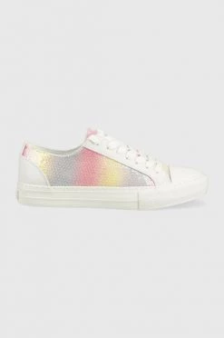 Γυναικεία Χαμηλά Πάνινα παπούτσια Guess Passit Πάνινα παπούτσια Guess Passit πολύχρωμο