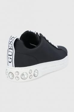 Γυναικεία Sneakers Δερμάτινα παπούτσια Guess Rivet μαύρο -Guess Κατάστημα unnamed file 1629