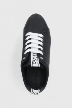 Γυναικεία Sneakers Δερμάτινα παπούτσια Guess Rivet μαύρο -Guess Κατάστημα unnamed file 1630