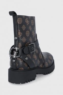 Γυναικεία Μποτάκια Guess χρώμα: καφέ -Guess Κατάστημα unnamed file 1694