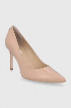 Γυναικεία Τακούνια Δερμάτινες γόβες Guess μπεζ -Guess Κατάστημα unnamed file 1718