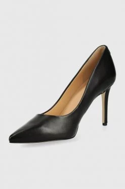 Γυναικεία Τακούνια Δερμάτινες γόβες Guess Piera μαύρο -Guess Κατάστημα unnamed file 1746