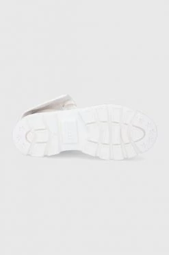 Γυναικεία Μποτάκια Πάνινα παπούτσια Guess χρώμα: άσπρο -Guess Κατάστημα unnamed file 1880