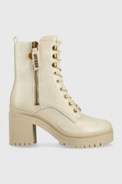 Γυναικεία Μποτάκια Guess Cabra2 μπεζ