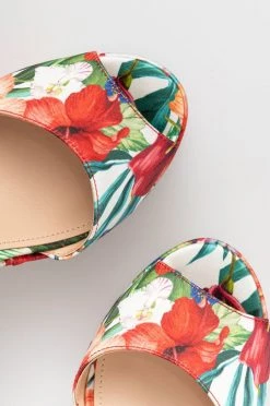 Γυναικεία Πέδιλα με τακούνι Σανδάλια Guess Garza πολύχρωμο -Guess Κατάστημα unnamed file 1924