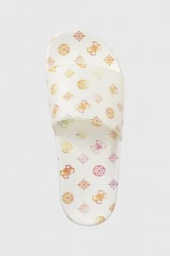 Γυναικεία Σαγιονάρες Παντόφλες Guess χρώμα: άσπρο -Guess Κατάστημα unnamed file 1928