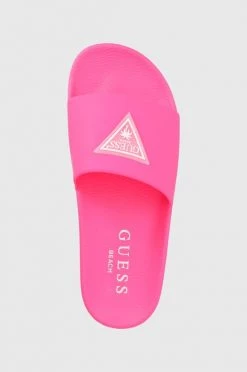 Γυναικεία Σαγιονάρες Παντόφλες Guess χρώμα: ροζ -Guess Κατάστημα unnamed file 1938
