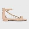 Γυναικεία Σανδάλια Δερμάτινα σανδάλια Guess Radhika χρώμα: μπεζ -Guess Κατάστημα unnamed file 1993