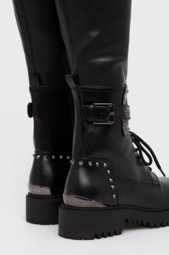 Γυναικεία Μπότες Guess χρώμα: μαύρο -Guess Κατάστημα unnamed file 2030