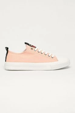 Γυναικεία Χαμηλά Guess - Πάνινα παπούτσια ροζ
