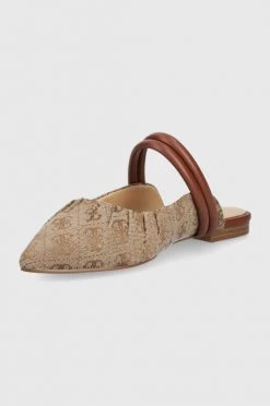 Γυναικεία Σαγιονάρες Παντόφλες Guess Vivianas μπεζ -Guess Κατάστημα unnamed file 2124