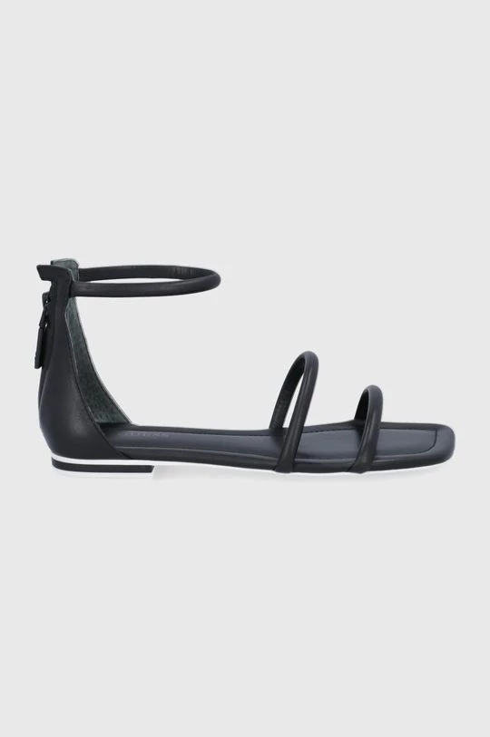 Γυναικεία Σανδάλια Δερμάτινα σανδάλια Guess Sabelle χρώμα: μαύρο 3 Γυναικεία Σανδάλια Δερμάτινα σανδάλια Guess Sabelle χρώμα: μαύρο