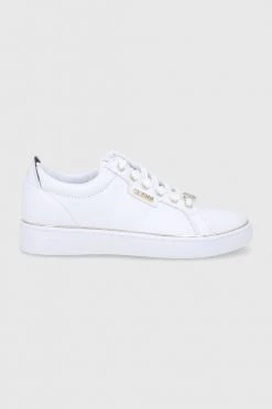Γυναικεία Sneakers Guess - Δερμάτινα παπούτσια Guess - Δερμάτινα παπούτσια λευκό