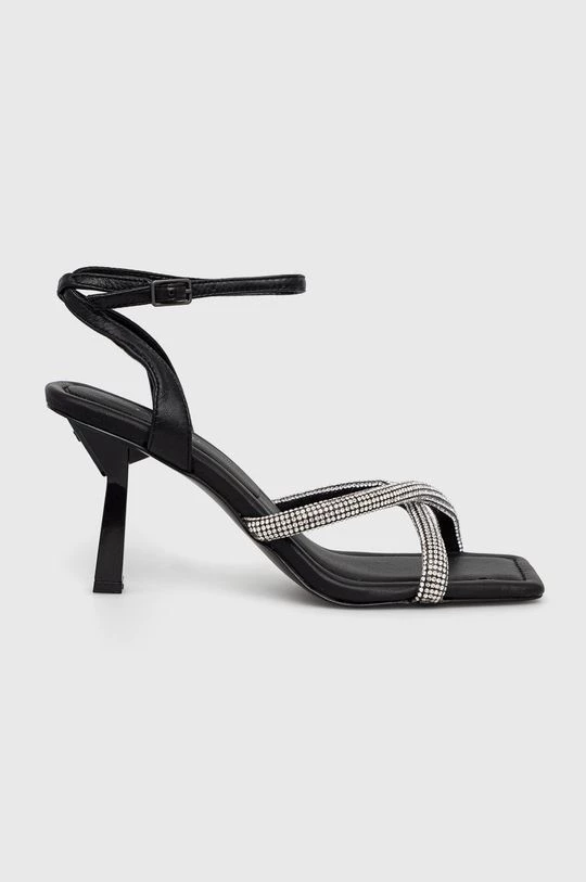 Γυναικεία Πέδιλα με τακούνι Σανδάλια Guess Dezze μαύρο 3 Γυναικεία Πέδιλα με τακούνι Σανδάλια Guess Dezze μαύρο