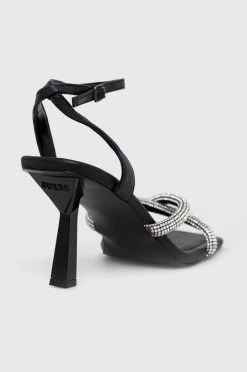 Γυναικεία Πέδιλα με τακούνι Σανδάλια Guess Dezze μαύρο 8 Γυναικεία Πέδιλα με τακούνι Σανδάλια Guess Dezze μαύρο -Guess Κατάστημα unnamed file 2285