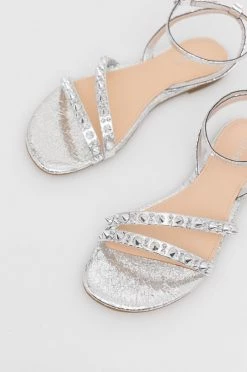 Γυναικεία Σανδάλια Guess Teagin ασημί -Guess Κατάστημα unnamed file 2290