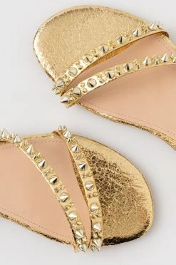 Γυναικεία Σανδάλια Guess Teagin χρώμα: χρυσαφί 9 Γυναικεία Σανδάλια Guess Teagin χρώμα: χρυσαφί -Guess Κατάστημα unnamed file 2299