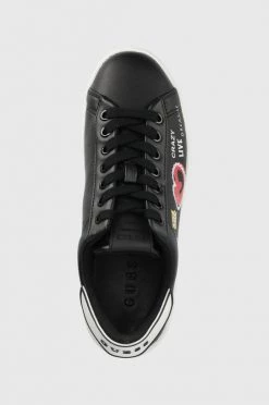 Γυναικεία Sneakers Δερμάτινα παπούτσια Guess Rockies μαύρο -Guess Κατάστημα unnamed file 2303