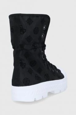 Γυναικεία Ψηλά Guess - Πάνινα παπούτσια Guess - Πάνινα παπούτσια μαύρο -Guess Κατάστημα unnamed file 2341