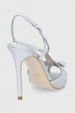 Γυναικεία Πέδιλα με τακούνι Σανδάλια Guess ασημί 8 Γυναικεία Πέδιλα με τακούνι Σανδάλια Guess ασημί -Guess Κατάστημα unnamed file 2349