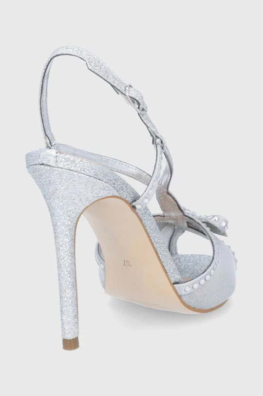 Γυναικεία Πέδιλα με τακούνι Σανδάλια Guess ασημί 5 Γυναικεία Πέδιλα με τακούνι Σανδάλια Guess ασημί - Image 3