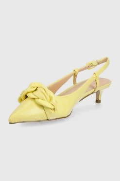 Γυναικεία Τακούνια Δερμάτινες γόβες Guess Jazara κίτρινο, -Guess Κατάστημα unnamed file 2383