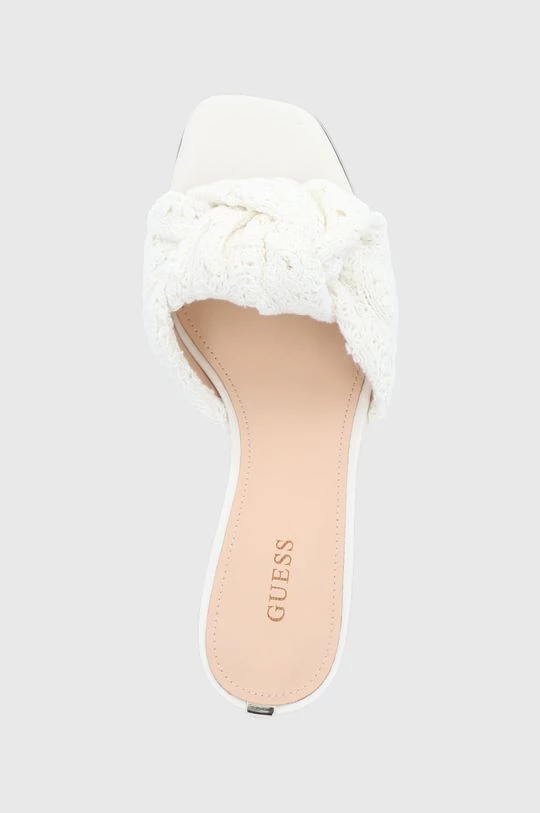 Γυναικεία Σαγιονάρες Παντόφλες Guess Diedra χρώμα: άσπρο 6 Γυναικεία Σαγιονάρες Παντόφλες Guess Diedra χρώμα: άσπρο - Image 4