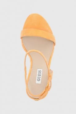 Γυναικεία Πέδιλα με τακούνι Σανδάλια σουέτ Guess πορτοκαλί 9 Γυναικεία Πέδιλα με τακούνι Σανδάλια σουέτ Guess πορτοκαλί -Guess Κατάστημα unnamed file 2407