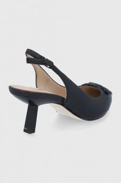 Γυναικεία Τακούνια Δερμάτινες γόβες Guess μαύρο -Guess Κατάστημα unnamed file 2410