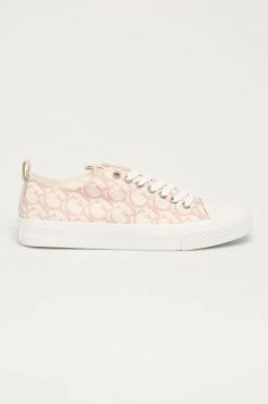 Γυναικεία Χαμηλά Guess - Πάνινα παπούτσια ροζ